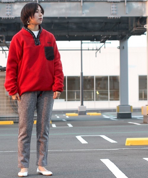 LAST CHANCE SPORTSWEAR（ラストチャンススポーツウェアー）の「【 LAST CHANCE / ラストチャンス 】POLAR FLEECE HALF ZIP PULLOVER（その他アウター・レディース・ブラック/グレー/レッド/イエロー/その他・M/L/S/XL）」の10枚目の写真