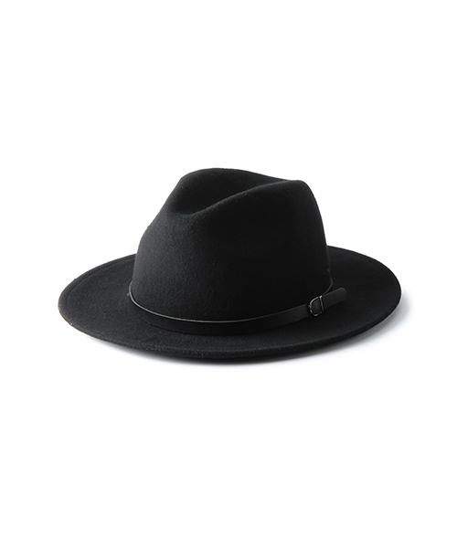 Ray BEAMS（レイビームス）の「BENELLI  / ベルト付き ハット（ハット・レディース・ブラック/ベージュ・ONE SIZE）」の3枚目の写真