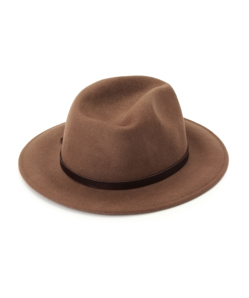 Ray BEAMS（レイビームス）の「BENELLI  / ベルト付き ハット（ハット・レディース・ブラック/ベージュ・ONE SIZE）」の6枚目の写真