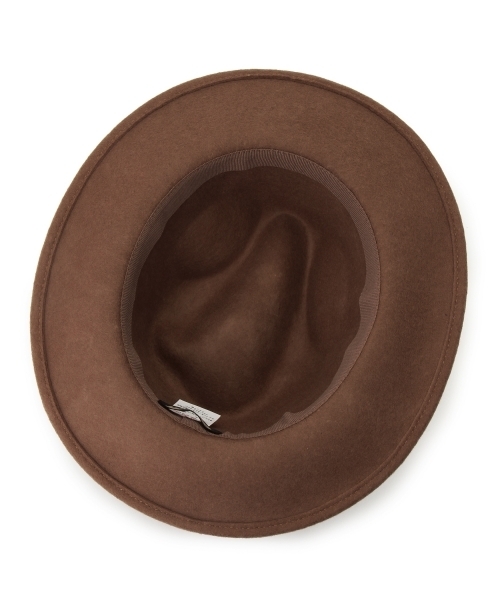 Ray BEAMS（レイビームス）の「BENELLI  / ベルト付き ハット（ハット・レディース・ブラック/ベージュ・ONE SIZE）」の8枚目の写真