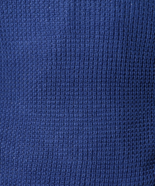 coen（コーエン）の「ワッフルニットクルーネックプルオーバー（ニット/セーター・メンズ・ホワイト/ブラック/コバルトブルー・MEDIUM/SMALL/X-LARGE/LARGE）」の6枚目の写真
