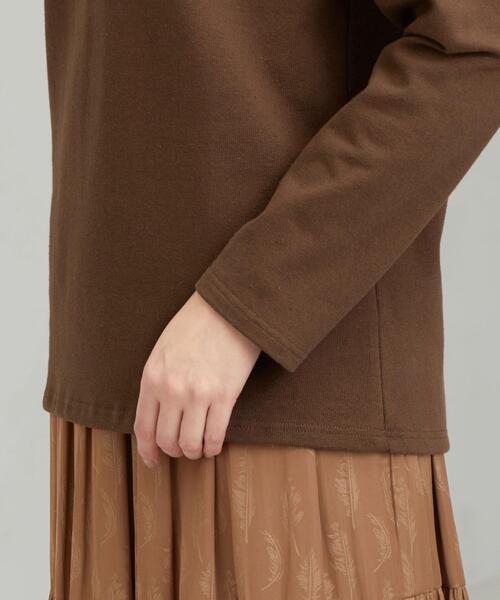 SAINT JAMES（セントジェームス）の「[セントジェームス] SAINTJAMES SC ウェッソン ボーダーカットソー 20（Tシャツ/カットソー・レディース・ホワイト/ブラック/ベージュ/ライム/ブラウン・MEDIUM/SMALL/X-SMALL）」の14枚目の写真