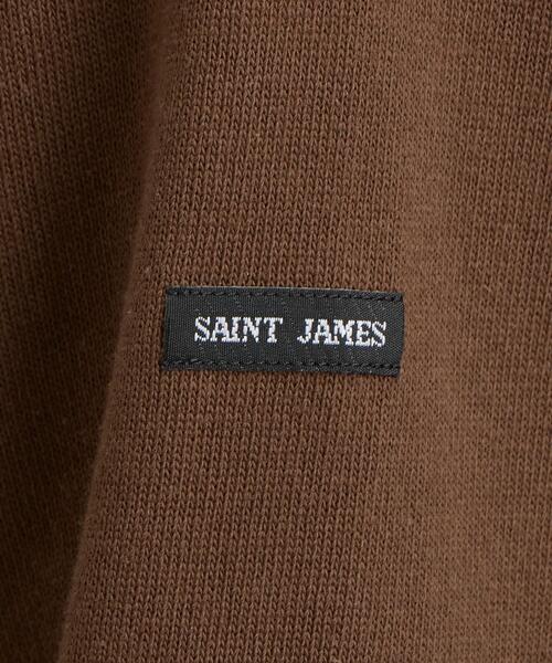 SAINT JAMES（セントジェームス）の「[セントジェームス] SAINTJAMES SC ウェッソン ボーダーカットソー 20（Tシャツ/カットソー・レディース・ホワイト/ブラック/ベージュ/ライム/ブラウン・MEDIUM/SMALL/X-SMALL）」の6枚目の写真