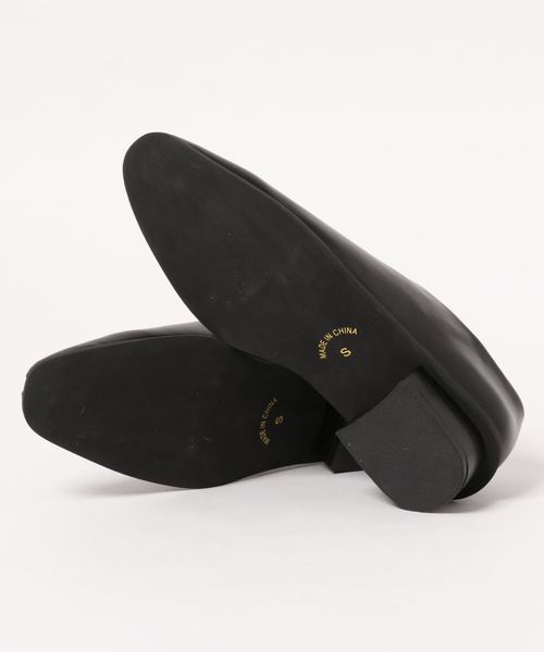 KOBE LETTUCE（コウベレタス）の「スクエアトゥレースアップオックスフォードシューズ（その他シューズ・レディース・ブラック/アイボリー/グレイッシュベージュ・L/LL/S/M）」の4枚目の写真