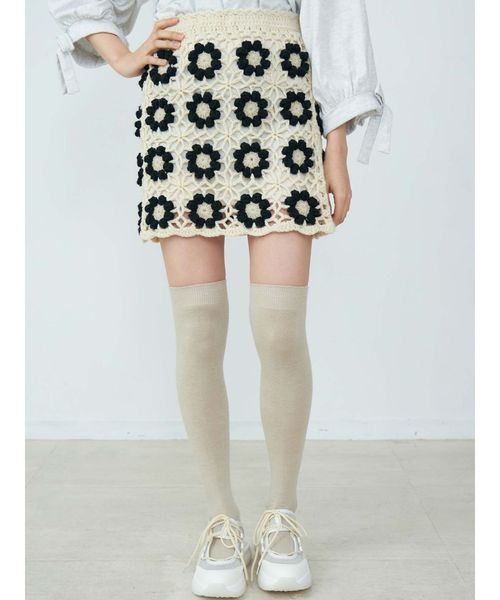 merry jenny（メリージェニー）の「ポイントシースルースニーカー（スニーカー・レディース・ホワイト/ブラック/その他1・MEDIUM/LARGE）」の9枚目の写真