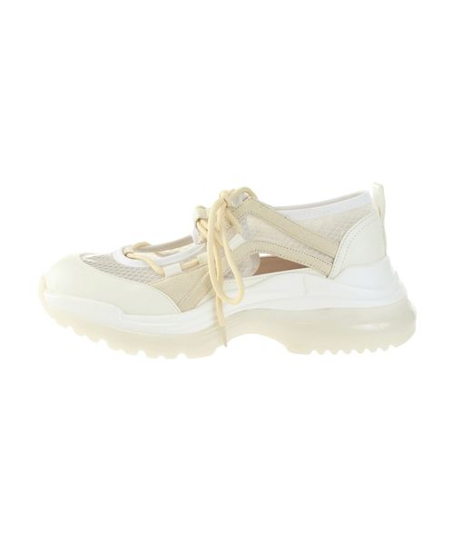 merry jenny（メリージェニー）の「ポイントシースルースニーカー（スニーカー・レディース・ホワイト/ブラック/その他1・MEDIUM/LARGE）」の16枚目の写真