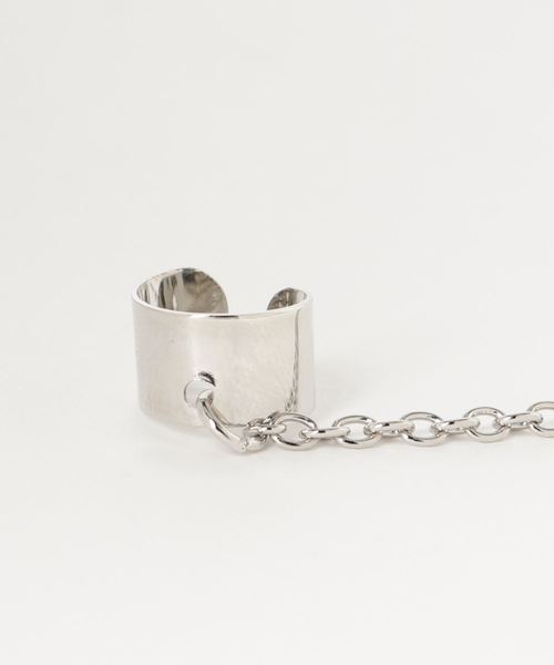 DING(ディング)の「DING/バタフライイヤーカフセット(イヤーカフ・レディース・シルバー・FREE)」の5枚目の写真