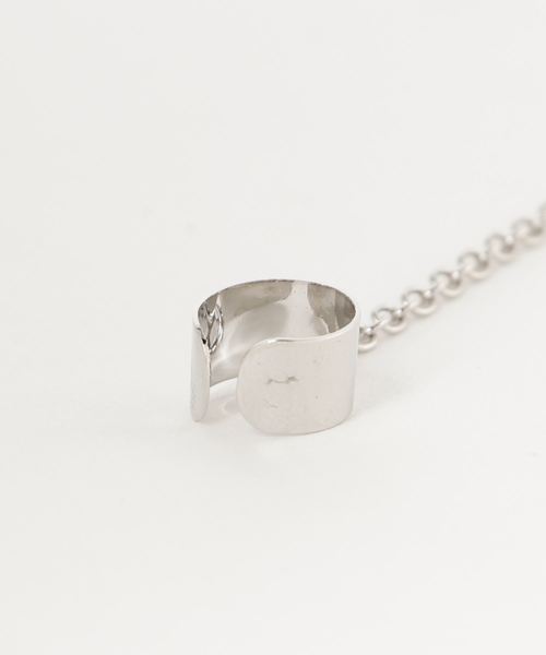 DING(ディング)の「DING/バタフライイヤーカフセット(イヤーカフ・レディース・シルバー・FREE)」の6枚目の写真