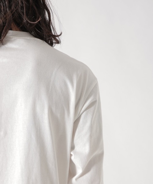 BAYFLOW(ベイフロー)の「フハクポケットL/S TEE 20SS(Tシャツ/カットソー・メンズ・ホワイト/ベージュ/ネイビー・LARGE/MEDIUM)」の9枚目の写真