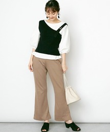 STYLEBLOCK（スタイルブロック）の「サイドスリットイージーフレアパンツ（その他パンツ）」