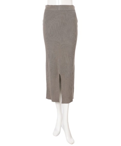 fifth（フィフス）の「スリーブレスリブニットセットアップ（セットアップ・レディース・ブラック/カーキ・MEDIUM）」の8枚目の写真