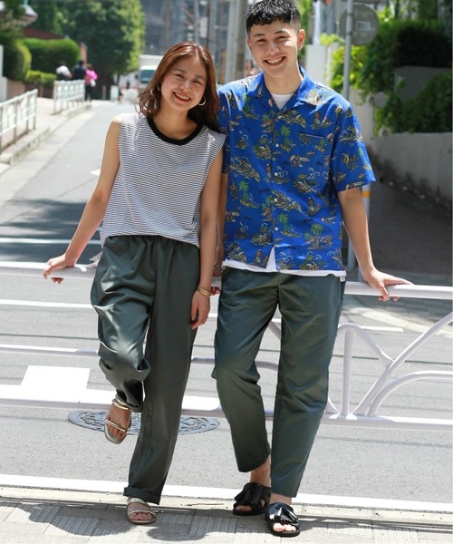JOURNAL STANDARD relume（ジャーナルスタンダード　レリューム）の「【20SS】CALIFORNIA シェフパンツ2（その他パンツ・メンズ・ブラック/ベージュ/ライトグリーン/ブルー系その他・SMALL/MEDIUM/LARGE/X-LARGE）」の4枚目の写真