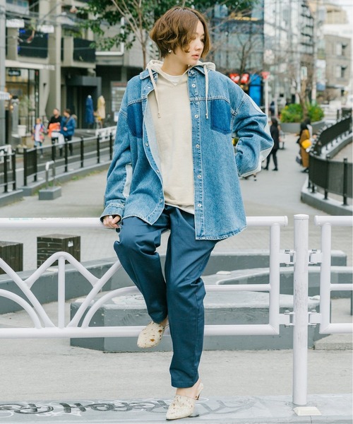 JOURNAL STANDARD relume（ジャーナルスタンダード　レリューム）の「【20SS】CALIFORNIA シェフパンツ2（その他パンツ・メンズ・ブラック/ベージュ/ライトグリーン/ブルー系その他・SMALL/MEDIUM/LARGE/X-LARGE）」の9枚目の写真