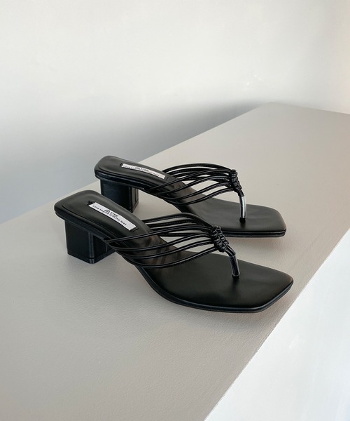 chuclla(チュクラ)の「Strap thongs sandals sb-6 chs71(サンダル・レディース・ホワイト/ブラック/ベージュ・40/38/39/36/37)」の15枚目の写真