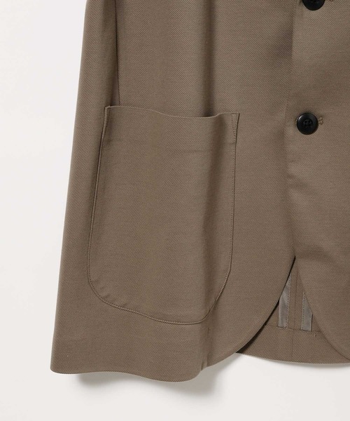 ADAM ET ROPE'（アダムエロペ）の「【NORITAKE】ニットデニーロジャケット（テーラードジャケット・メンズ・イエロー系その他3/ブラック・L/M/S）」の11枚目の写真