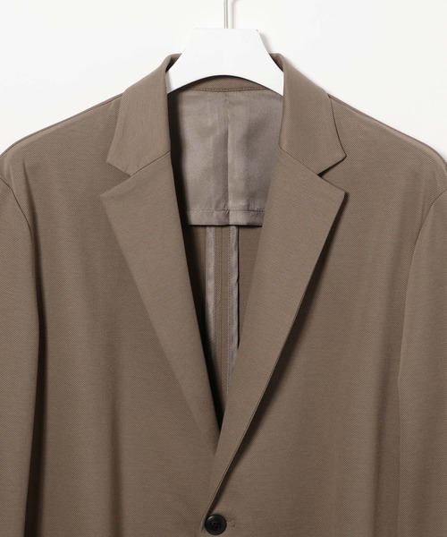 ADAM ET ROPE'（アダムエロペ）の「【NORITAKE】ニットデニーロジャケット（テーラードジャケット・メンズ・イエロー系その他3/ブラック・L/M/S）」の8枚目の写真