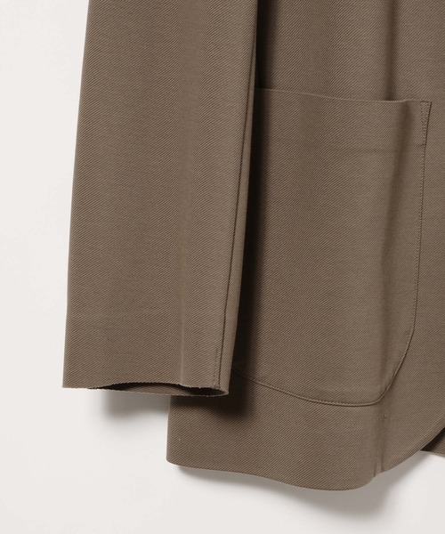 ADAM ET ROPE'（アダムエロペ）の「【NORITAKE】ニットデニーロジャケット（テーラードジャケット・メンズ・イエロー系その他3/ブラック・L/M/S）」の10枚目の写真