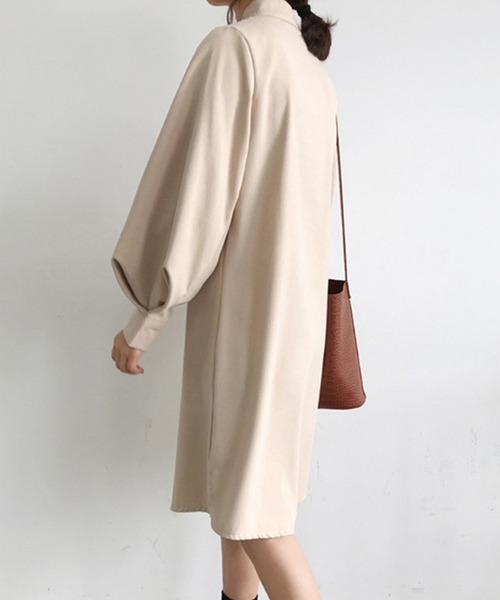 aimoha（アイモハ）の「ロングシャツワンピース（シャツ/ブラウス・レディース・ホワイト/ベージュ/ブルー・FREE/SMALL/X-LARGE/MEDIUM/LARGE）」の20枚目の写真