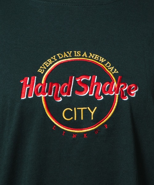 WEGO（ウィゴー）の「WEGO/ボリュームスリーブ刺繍ロンT（Tシャツ/カットソー・レディース・ダークグリーン/スミクロ・FREE）」の7枚目の写真