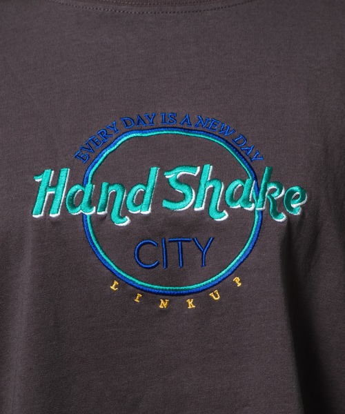 WEGO（ウィゴー）の「WEGO/ボリュームスリーブ刺繍ロンT（Tシャツ/カットソー・レディース・ダークグリーン/スミクロ・FREE）」の3枚目の写真