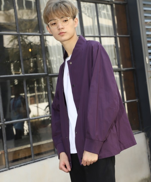 MGV(エムジーヴィー)の「マイクロリブブルゾン(ブルゾン・メンズ・ブルー/パープル/ブラウン/ブラック・SMALL/MEDIUM/LARGE)」の17枚目の写真