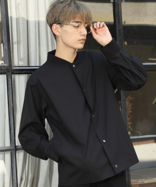 MGV(エムジーヴィー)の「マイクロリブブルゾン(ブルゾン・メンズ・ブルー/パープル/ブラウン/ブラック・SMALL/MEDIUM/LARGE)」の12枚目の写真