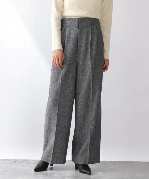 セール ツイードワイドパンツ その他パンツ Lowrys Farm ローリーズファーム のファッション通販 Zozotown