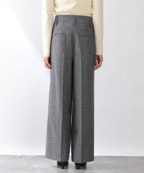 LOWRYS FARM（ローリーズファーム）の「ツイードワイドパンツ　917846（その他パンツ・レディース・ブラック/ブラウン・MEDIUM/LARGE）」の10枚目の写真