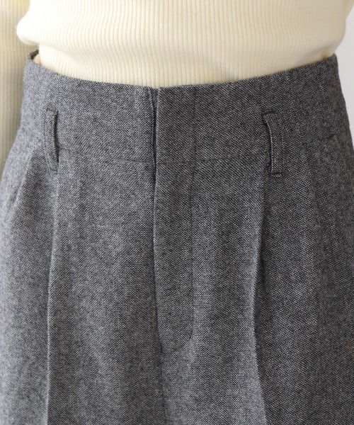 LOWRYS FARM（ローリーズファーム）の「ツイードワイドパンツ　917846（その他パンツ・レディース・ブラック/ブラウン・MEDIUM/LARGE）」の9枚目の写真