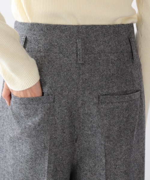 LOWRYS FARM（ローリーズファーム）の「ツイードワイドパンツ　917846（その他パンツ・レディース・ブラック/ブラウン・MEDIUM/LARGE）」の6枚目の写真