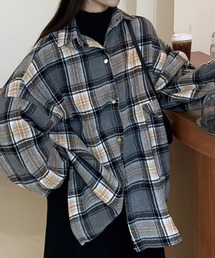 起毛BIGシルエットシャツ