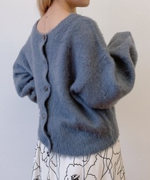 モヘアタッチ2WAYニットカーディガン