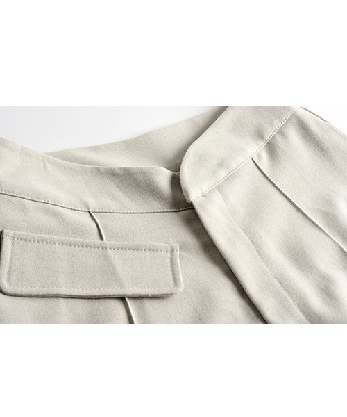 chuclla（チュクラ）の「【chuclla】【2020/AW】Fan cut high waist pants chw1386（スラックス・レディース・アイボリー・S/M）」の14枚目の写真