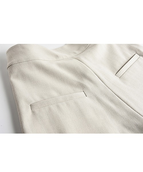 chuclla（チュクラ）の「【chuclla】【2020/AW】Fan cut high waist pants chw1386（スラックス・レディース・アイボリー・S/M）」の17枚目の写真