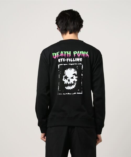 WEGO（ウィゴー）の「WEGO/エイリアンプリントプルオーバー（スウェット・メンズ・ホワイト/ブラック・MEDIUM/LARGE）」の7枚目の写真