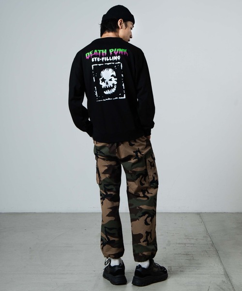 WEGO（ウィゴー）の「WEGO/エイリアンプリントプルオーバー（スウェット・メンズ・ホワイト/ブラック・MEDIUM/LARGE）」の16枚目の写真