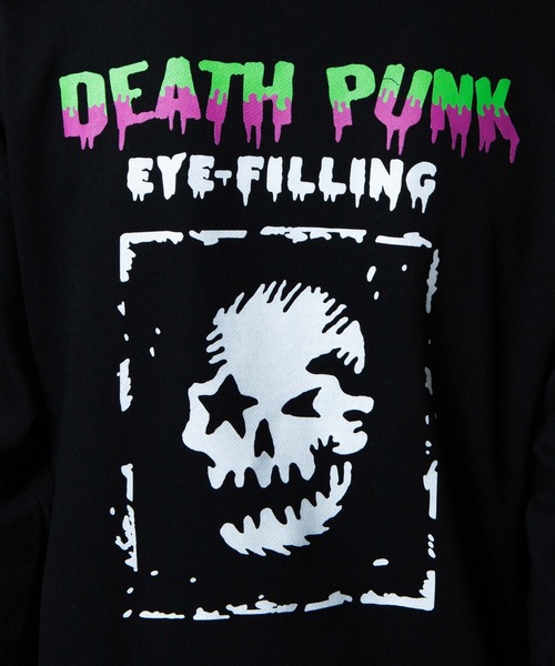 WEGO（ウィゴー）の「WEGO/エイリアンプリントプルオーバー（スウェット・メンズ・ホワイト/ブラック・MEDIUM/LARGE）」の18枚目の写真