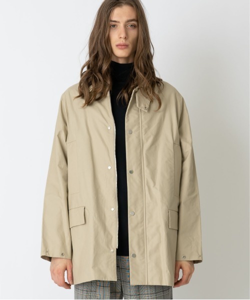 markaware weather cloth ウェイファーラーコート 旅のお供に！ ミドルな丈感が秀逸な、マーカウェアの全天候型