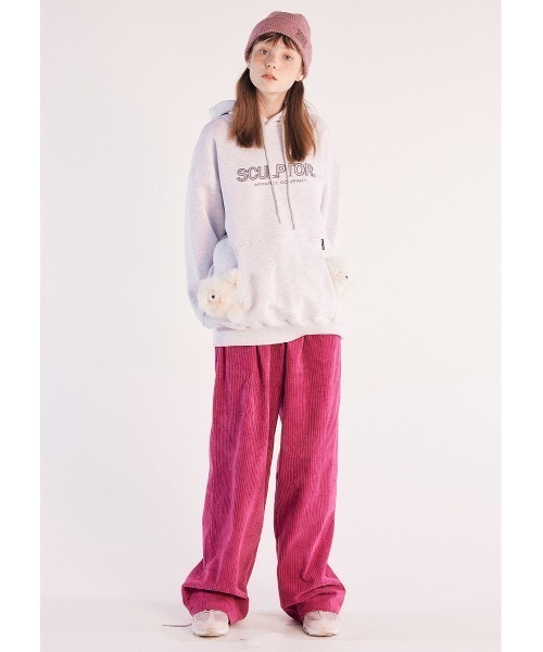 SCULPTOR（スカルプター）の「WIDE PIN TUCK CORDUROY PANTS/ワイド 