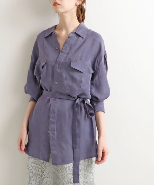 Ticca ティッカ サファリシャツ シャツ ブラウス Iena イエナ のファッション通販 Zozotown