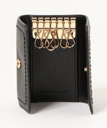 【あすな】Marc Jacobs ブラック キーケース Amazon.co.jp: [マークジェイコブス]キーケース グラムショット