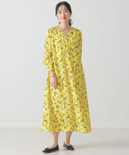 数々のアワードを受賞 Lights Beams Deveaux ワンピース 長袖 花柄 ワンピース Sutevalle Org