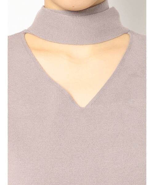 LAGUNAMOON（ラグナムーン）の「ボウタイニットプルオーバー（ニット/セーター・レディース・ブラック/ベージュ/アイボリー・FREE）」の21枚目の写真