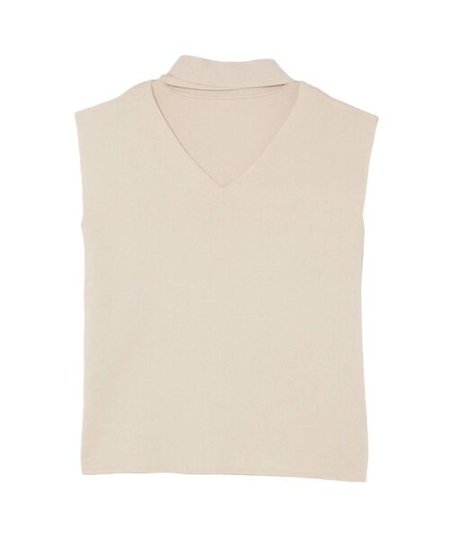 LAGUNAMOON（ラグナムーン）の「ボウタイニットプルオーバー（ニット/セーター・レディース・ブラック/ベージュ/アイボリー・FREE）」の8枚目の写真