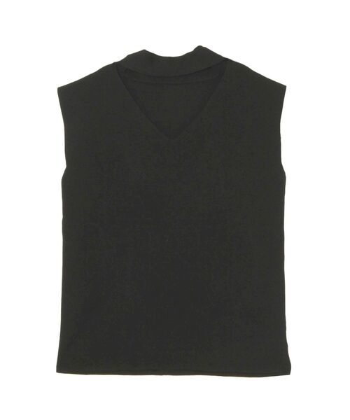 LAGUNAMOON（ラグナムーン）の「ボウタイニットプルオーバー（ニット/セーター・レディース・ブラック/ベージュ/アイボリー・FREE）」の14枚目の写真