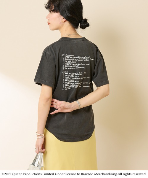 SHENERY（シーナリー）の「QUEEN TEE02（Tシャツ/カットソー・レディース・ブラック・FREE）」の6枚目の写真