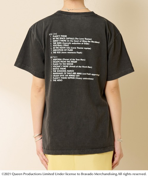 SHENERY（シーナリー）の「QUEEN TEE02（Tシャツ/カットソー・レディース・ブラック・FREE）」の5枚目の写真