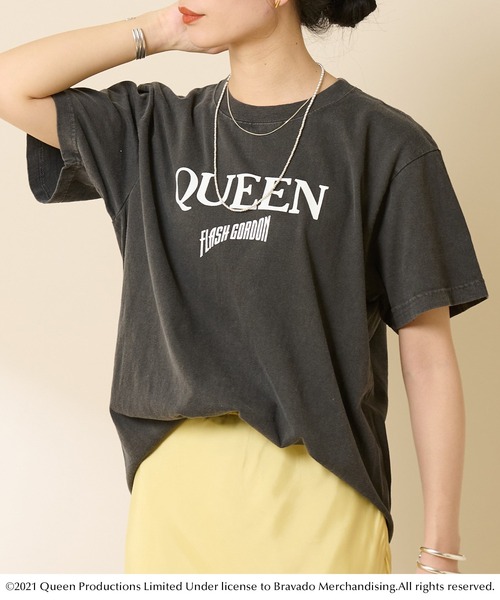 SHENERY（シーナリー）の「QUEEN TEE02（Tシャツ/カットソー・レディース・ブラック・FREE）」の17枚目の写真