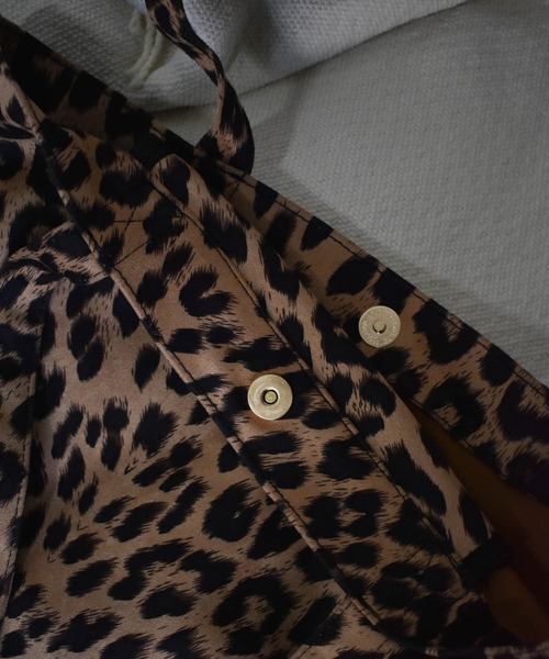 HWG_5(エイチダブルゴー)の「レオパード柄トートバッグ(トートバッグ・レディース・ベージュ/ブラウン・FREE)」の7枚目の写真