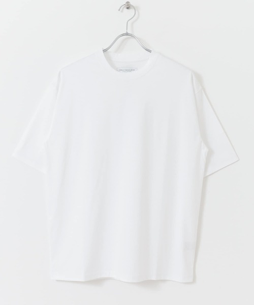 URBAN RESEARCH（アーバンリサーチ）の「60/強シルケットスムースTシャツ（Tシャツ/カットソー・メンズ・ホワイト/ブラック/ネイビー・SMALL/MEDIUM/LARGE）」の13枚目の写真